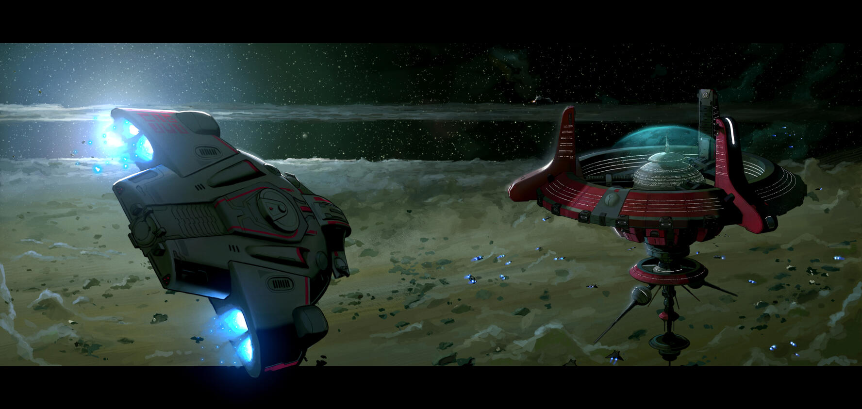 Background for a Warhammer 40K TTRPG campaign.